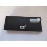 A Mont Blanc ball point pen, in box