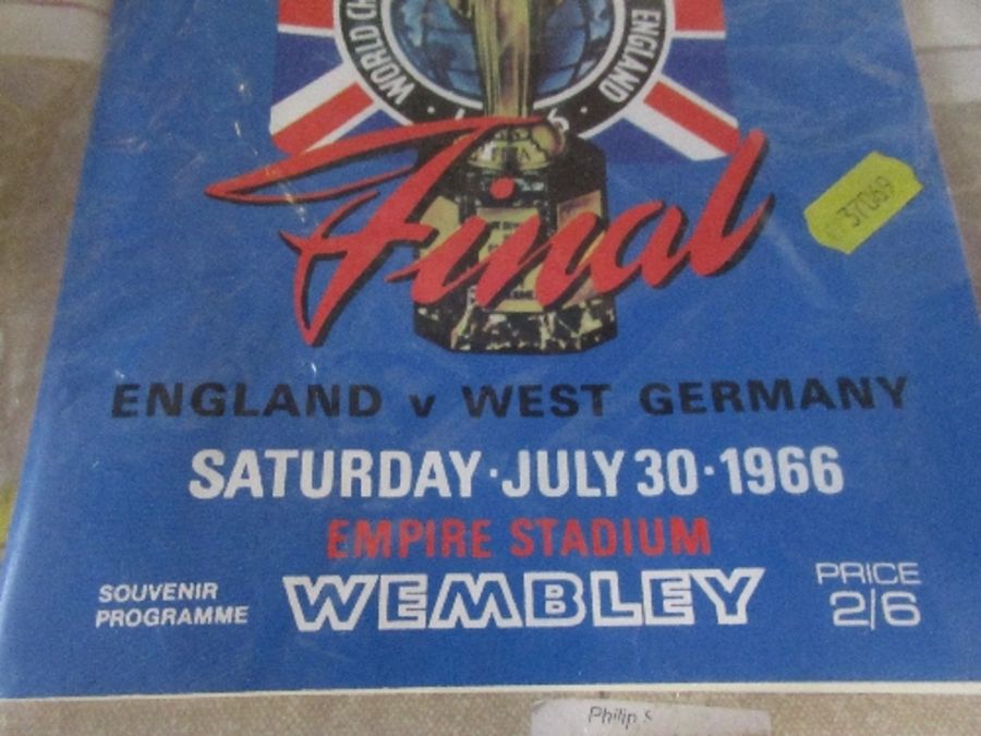 A football programme, World Championships, England v West Germany July 30th 1966 - Image 2 of 2