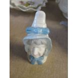 A Royal Worcester candlesnuffer, Mrs Caudle