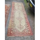 An Eastern style runner, 42ins x 124ins