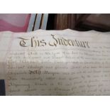 An indenture, dated 1790, relating to the Slade family in Herefordshire, together with another dated