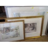 Russell Flint, three prints, to include a limited edition example