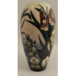 A Moorcroft Pottery vase, dated 1995, height 8ins