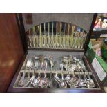 A canteen of Arthur Price silver plated bead pattern cutlery,