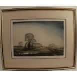 Rowland Hilder, etching, Evening Star, 1/150, 12.5ins x 17.5ins (D)Condition Report: