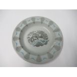 A Wedgwood Travel series bowl, depicting a train leaving a tunnel, designed by Eric Ravilious,