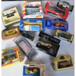 CR - a collection of toy vehicles, most boxed