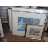 Six Sir William Russell Flint colour prints, various sizes