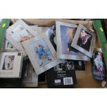 A collection of Marilyn Monroe memorabilia, to include photographs, dvd etc