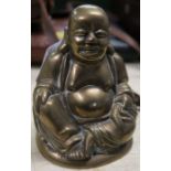 A brass buddha