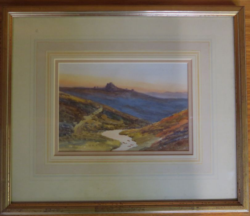 C H C Baldwyn, watercolour, landscape, 6ins x 8.25ins