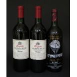 Two Bottles of Penfolds Kalimna Bin 28 Shiraz and 1992 Normany Landing Commemorative Red Wine