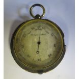 A Pocket Compensated Barometer, working in bag test