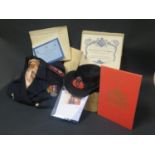 A Collection of Items Relating to Queen Elizabeth II Coronation including invitation to Miss