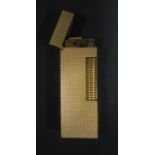 A Dunhill Gold Plated Lighter