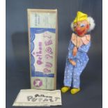 A Pelham Puppet Clown in Box