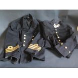 Two Royal Navy Wool Jackets