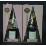 Two Boxed Bottles of Harrods Premier Cru Champagne