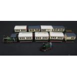 A Custom Code 3 N Gauge Railway Set including two Steam Locomotives by Arnold and Trix and Peco