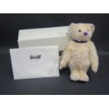 A Steiff Diamond Jubilee 27cm Teddy Bear, no.535, boxed with COA