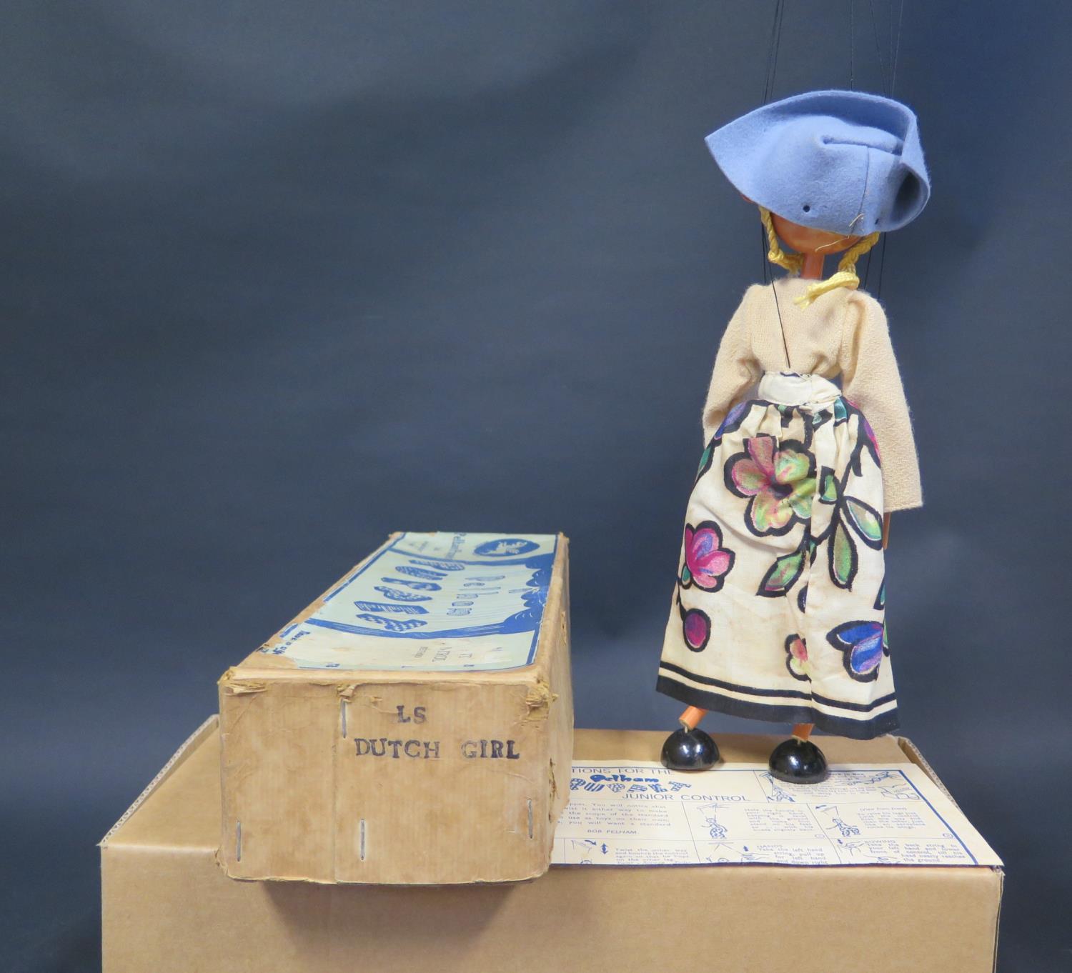 A Pelham Puppet LS Dutch Girl with flat metal hands in Box - Image 2 of 2