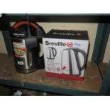 A Brville Kettle and Morphy Richards soup maker