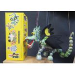 A Pelham Puppet Dragon in Box (one broken tooth)