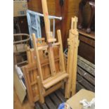 A Collection of Artist's Easels