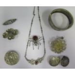 A Selection of Silver and other Jewellery