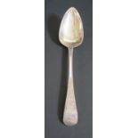 A Jersey Silver Spoon Thomas de Gruchy and John le Gallais 1831-46, 21.3cm, 51g