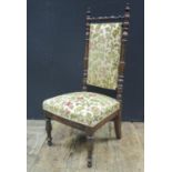 A 19th Century French Faux Rosewood Chair