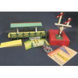 A Collection of Hornby etc. O Gauge Accessories including Platform for 'Wembley', Signal, Bridge,