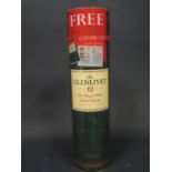 A Tube Boxed Bottle of Glenlivet 12 Year Single Malt Whisky