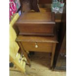 An Oak Sewing Table