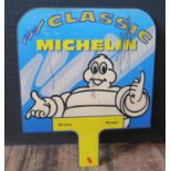 A CLASSIC MICHELIN 70 Series 80 Series Printed Sign on Metal, 57x47cm