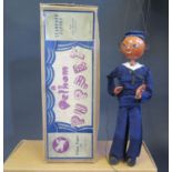 A Pelham Puppet Sailor in Box