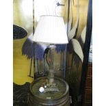 A Brass Decorative Table Lamp