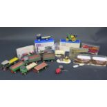 A Collection of N Gauge, OO Gauge etc. Cars, Trucks, Vans etc. including Wiking