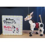 A Pelham Puppet Muffin The Mule in Box