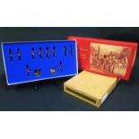 A W Britain (Britains) 40206 1st Battalion Scots Guards Colour Party and Escort Toy Soldiers in Box
