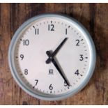 A TR Services Industrial Electric Wall Clock with 11" dial