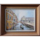 Wyn Appleford, 'Venice', Signed, 20th/21st Century, Oil on Canvas, 40 x 30cm, Framed