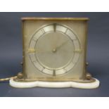 A SMITHS Electric Mantle Clock, 22cm high