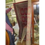 Two Persian Style Machine Made Rug