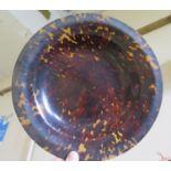 A Tortoiseshell Shallow Dish, 27cm diam.