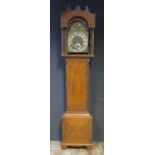 A Distressed 19th Century Eight Day Mahogany Longcase Clock by James Penny of Wells, 215cm