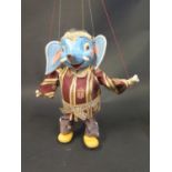 A Pelham Puppets Elephant