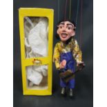 A Pelham Puppet SL16 Guitarist in Box with Instructions