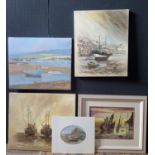 Wyn Appleford, 20th/21st Century, Born in Aberdeen, Extensive Maritime Painter. Now living in the