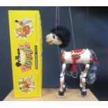 A Pelham Puppet Horse in Box